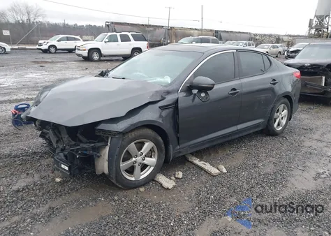 2015 Kia Optima Lx из США, поврежденный, VIN 5XXGM4A75FG462924